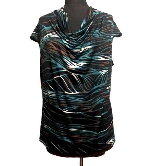 Worthington Crowl Neck Top, Size 1X - Picture 1 of 9